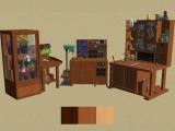 Workstations in AL Wood Colours Screenshot