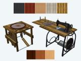 Sewing Machine and Pottery Wheel Recolours Screenshot