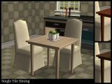 Single Tile Dining Table Set Screenshot