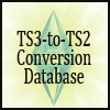 TS3 to TS2 Conversion Database Screenshot