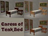 Base Game Single Bed in AL Wood Colours Screenshot