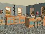 Chiclettina Fjord Kitchen Counter in AL Wood Colours Screenshot