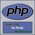 Ajax Chatbox on Portal Screenshot