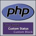 Custom Status Pro_Portal Block Screenshot