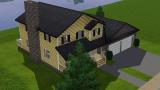 White & Yellow Suburban House Screenshot