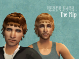 2 TS3 Hair Conversions: Riddled Waves and The Flip Screenshot