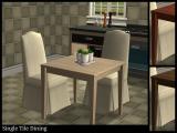 Single Tile Dining Table Set Screenshot