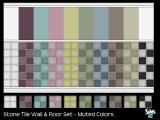 Stone Tile & Wall Set - Muted Colors Screenshot