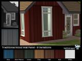 Traditional Wood Wall Panel Screenshot