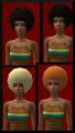 Afro Hair Mesh for Teens and Recolors Screenshot