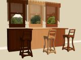Value Counter and Bar Stool in AL Wood Colours Screenshot
